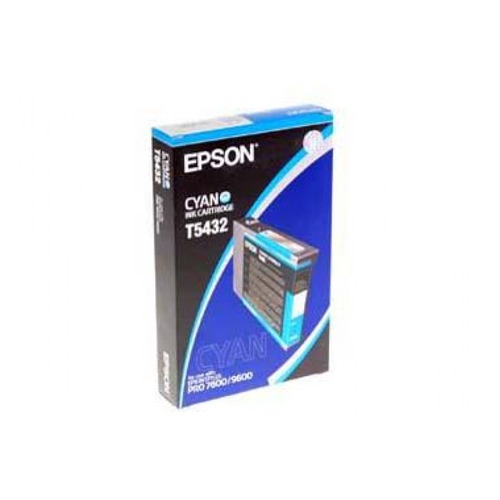 Картридж EPSON T5432, голубой [c13t543200]