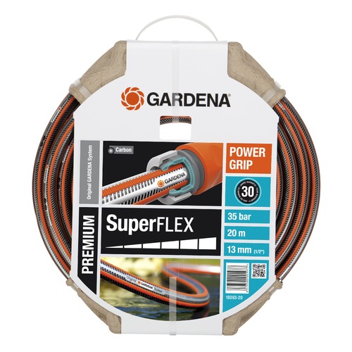 Шланг Gardena SuperFlex 1/2" 20м поливочный (18093-20.000.00)