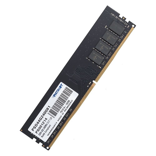 Модуль памяти PATRIOT PSD44G240081 DDR4 - 4Гб 2400, DIMM, Ret