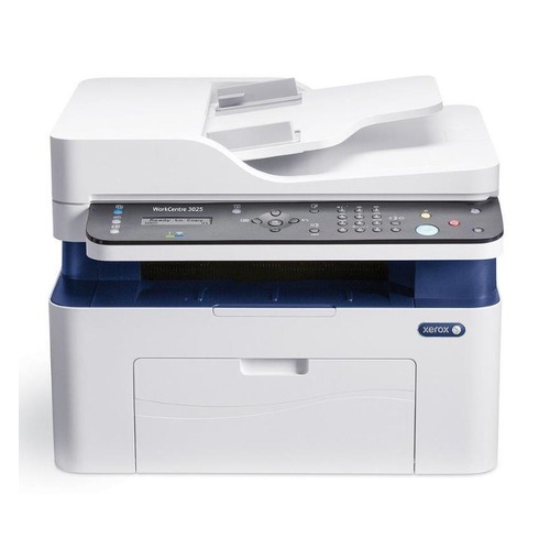 МФУ лазерный XEROX WorkCentre WC3025NI, A4, лазерный, белый [3025v_ni]