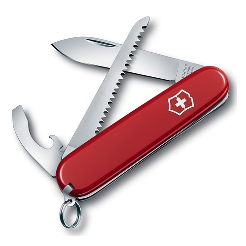 Складной нож VICTORINOX Walker, 84мм, красный