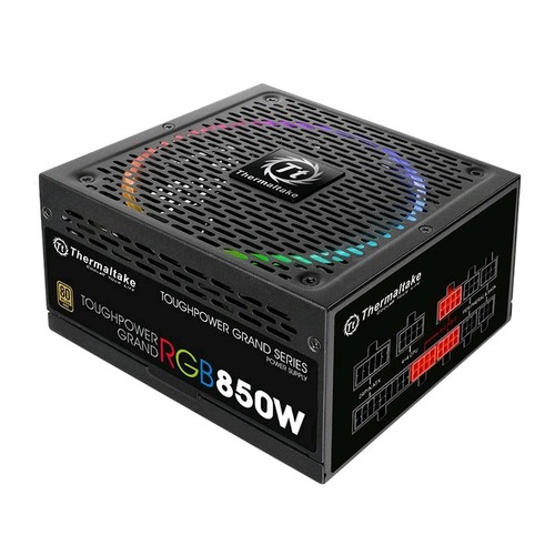 Блок питания THERMALTAKE Toughpower Grand RGB, 850Вт, 140мм, черный, retail [ps-tpg-0850fpcgeu-r]