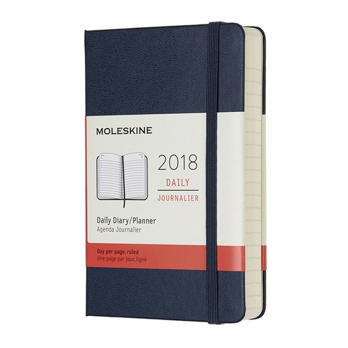 Ежедневник MOLESKINE Classic 400стр., синий сапфир [dhb2012dc2]