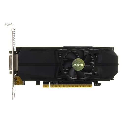 Видеокарта GIGABYTE nVidia GeForce GTX 1050 , GV-N1050OC-2GL, 2Гб, GDDR5, Low Profile, OC, Ret