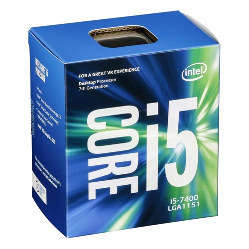 Процессор INTEL Core i5 7400, LGA 1151, BOX