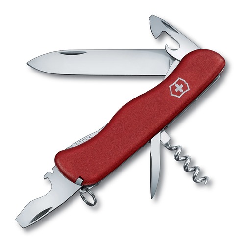 Складной нож VICTORINOX PICKNICKER, 11 функций, 111мм, красный