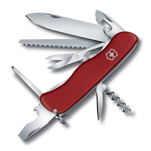 Складной нож VICTORINOX OUTRIDER, 14 функций, 111мм, красный [0.8513]