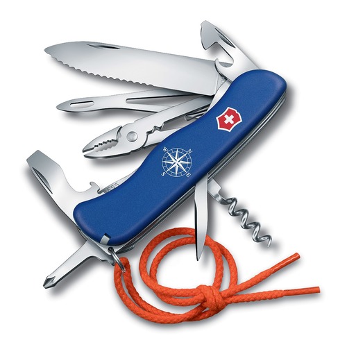 Складной нож VICTORINOX SKIPPER, 18 функций, 111мм, синий