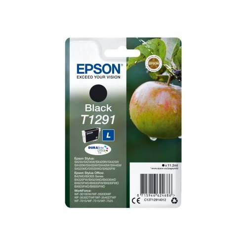 Картридж EPSON T1291, черный [c13t12914012]