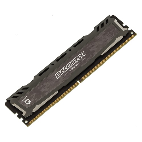 Модуль памяти CRUCIAL Ballistix Sport LT BLS8G4D26BFSBK DDR4 - 8Гб 2666, DIMM, Ret