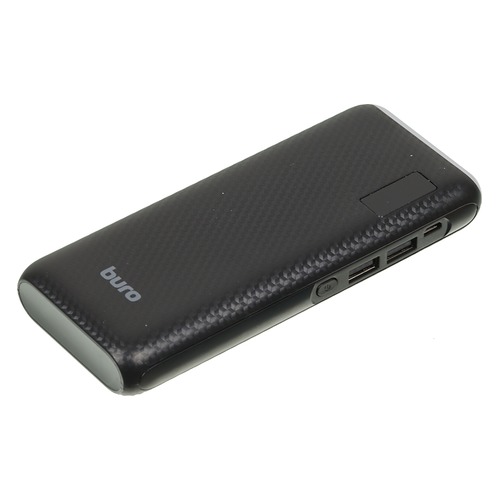 Внешний аккумулятор (Power Bank) BURO RC-12750B, 12750мAч, черный