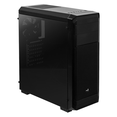 Корпус ATX AEROCOOL AERO-300 FAW, Midi-Tower, без БП, черный