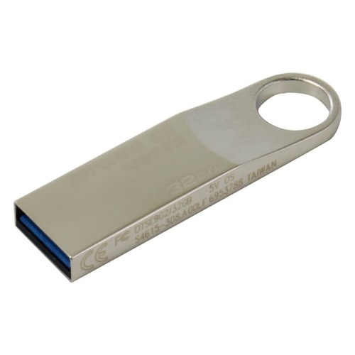 Флешка USB KINGSTON DataTraveler SE9 32Гб, USB3.0, серебристый [dtse9g2/32gb]