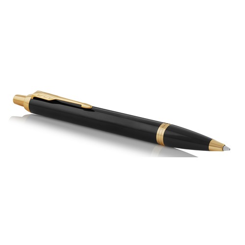 Ручка шариковая Parker IM Core K321 (1931666) Black GT M синие чернила подар.кор.