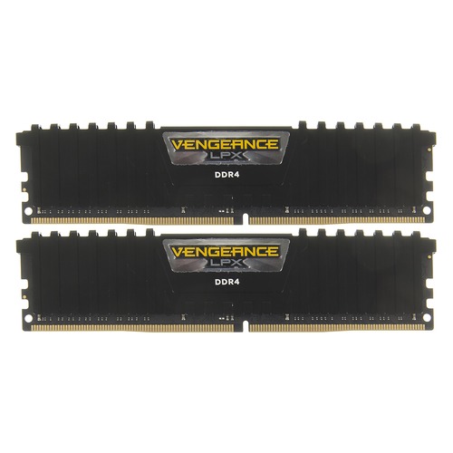 Модуль памяти CORSAIR Vengeance LPX CMK32GX4M2Z2400C16 DDR4 - 2x 16Гб 2400, DIMM, Ret