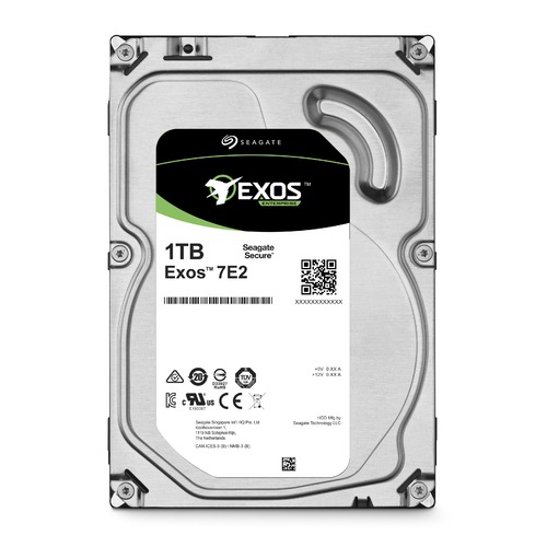 Жесткий диск SEAGATE Exos ST1000NM0008, 1Тб, HDD, SATA III, 3.5"