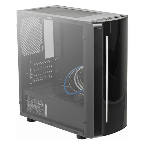 Корпус mATX FORMULA FA-702B, Mini-Tower, 450Вт, черный