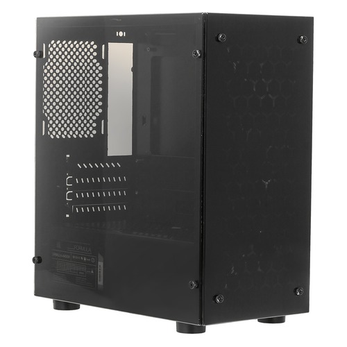 Корпус mATX FORMULA FA-703B, Mini-Tower, 450Вт, черный