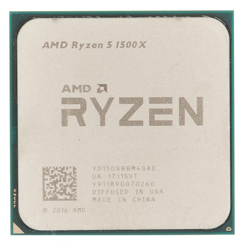 Процессор AMD Ryzen 5 1500X, SocketAM4, OEM [yd150xbbm4gae]