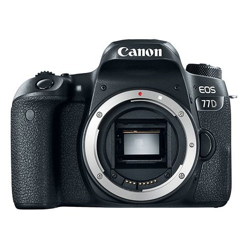 Зеркальный фотоаппарат CANON EOS 77D body, черный