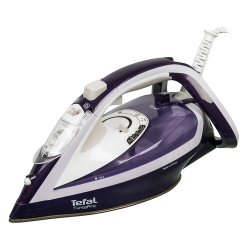 Утюг TEFAL FV5615E0, 2600Вт, фиолетовый/ белый [1830006258]