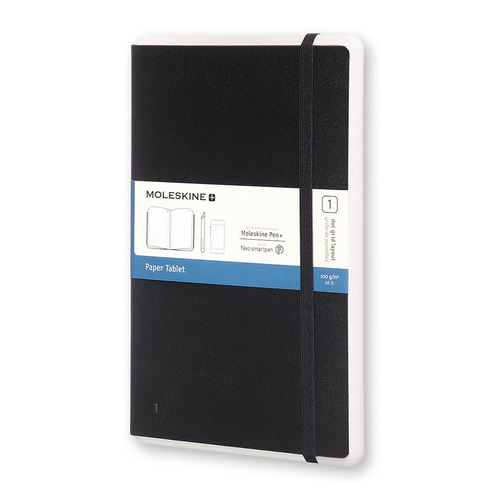 Блокнот Moleskine PAPER TABLET Large 130х210мм 176стр. пунктир твердая обложка черный