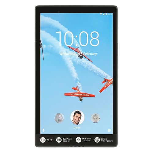 Планшет LENOVO Tab 4 TB-8504F, 2GB, 16GB, Android 7.1.1 черный [za2b0050ru]