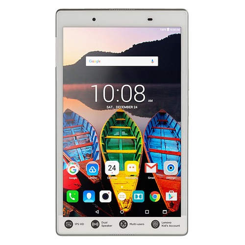 Планшет LENOVO Tab 4 TB-8504X, 2GB, 16GB, 3G, 4G, Android 7.0 белый [za2d0059ru]