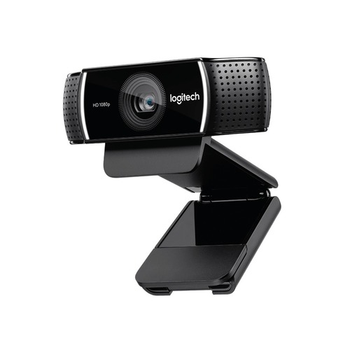 Web-камера LOGITECH Pro Stream C922, черный и черный [960-001088]