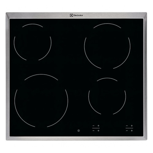 Варочная панель ELECTROLUX CPE6420KX, электрическая, независимая, черный