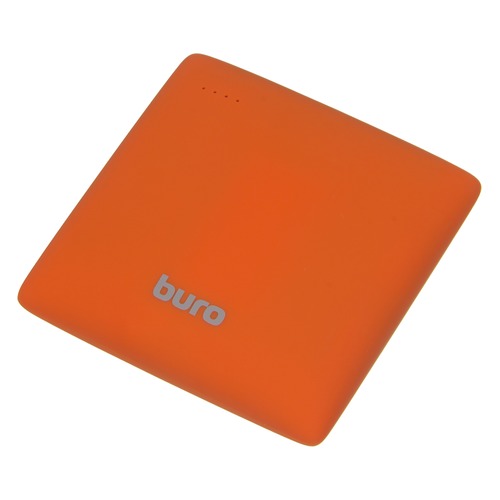 Внешний аккумулятор (Power Bank) BURO RA-7500PL-OR Pillow, 7500мAч, оранжевый