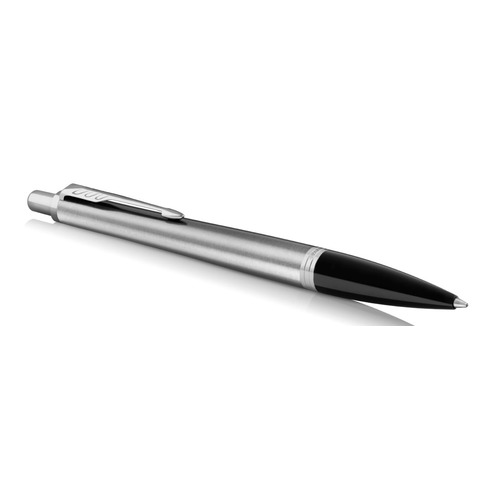 Ручка шариковая Parker Urban Core K309 (1931580) Metro Metallic CT M синие чернила подар.кор.