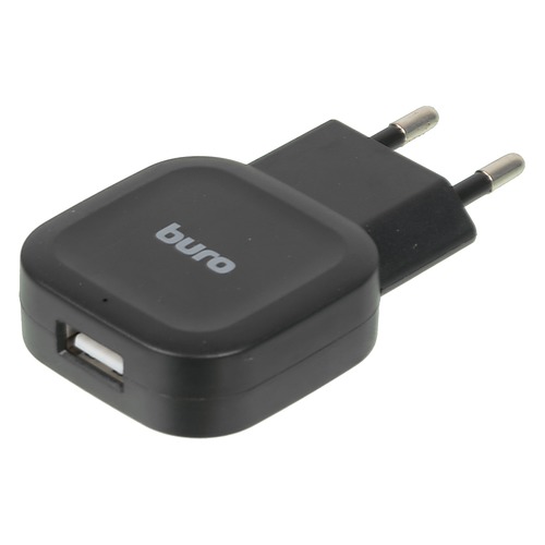 Сетевое зарядное устройство BURO TJ-277B, USB, 2.4A, черный