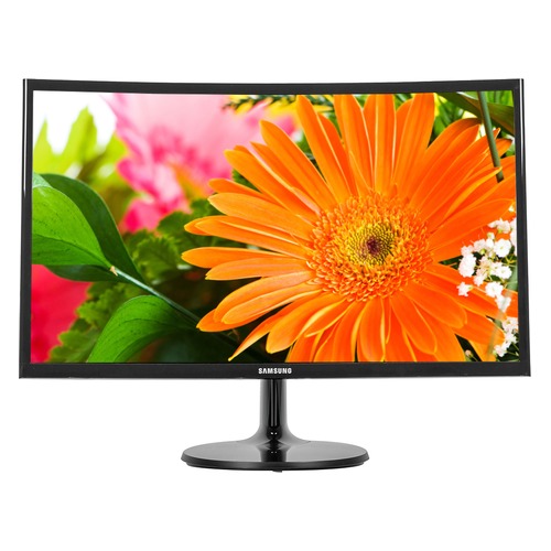 Монитор SAMSUNG C24F390FHI 23.5", черный [lc24f390fhixru]