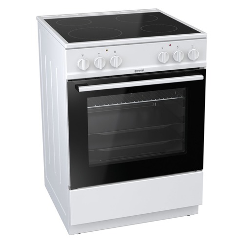 Электрическая плита GORENJE EC6121WD, стеклокерамика, белый