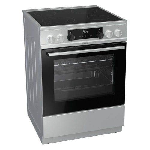 Электрическая плита GORENJE EC6341XC, стеклокерамика, нержавеющая сталь