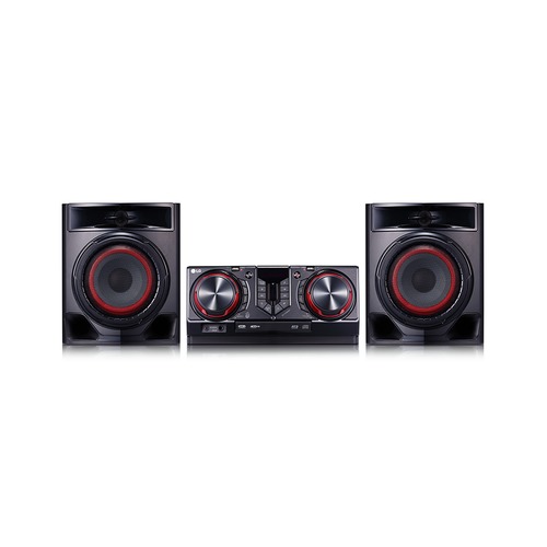 Минисистема LG CJ44 черный 720Вт/CD/CDRW/FM/USB/BT