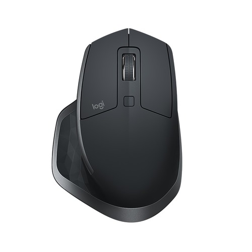 Мышь LOGITECH MX Master 2S, оптическая, беспроводная, USB, графитовый [910-005139]