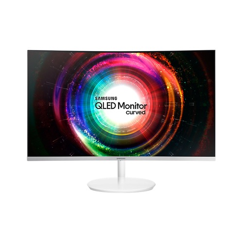 Монитор SAMSUNG C32H711QEI 31.5", белый [lc32h711qeixci]