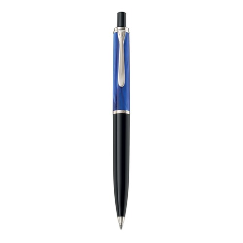 Ручка шариковая Pelikan Elegance Classic K205 (PL801997) Blue-Marbled M черные чернила подар.кор.