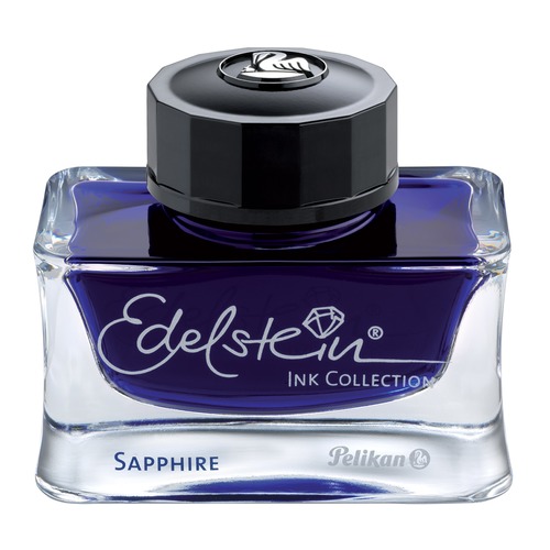 Флакон с чернилами Pelikan Edelstein EIBV (PL339390) Sapphire чернила синие чернила 50мл для ручек п