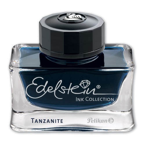 Флакон с чернилами Pelikan Edelstein EIBS (PL339226) Tanzanite чернила темно-синие чернила 50мл для