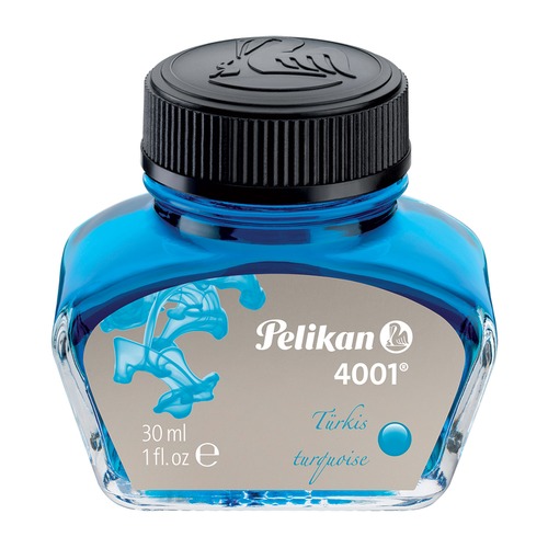 Флакон с чернилами Pelikan INK 4001 78 (PL311894) бирюзовые чернила 30мл для ручек перьевых