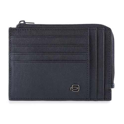 Чехол для кредитных карт Piquadro Black Square PU1243B3R/BLU темно-синий натур.кожа