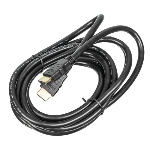 Кабель аудио-видео BURO HDMI (m) - HDMI (m) , ver 2.0, 3м, GOLD черный, блистер [bhp ret hdmi30-2]