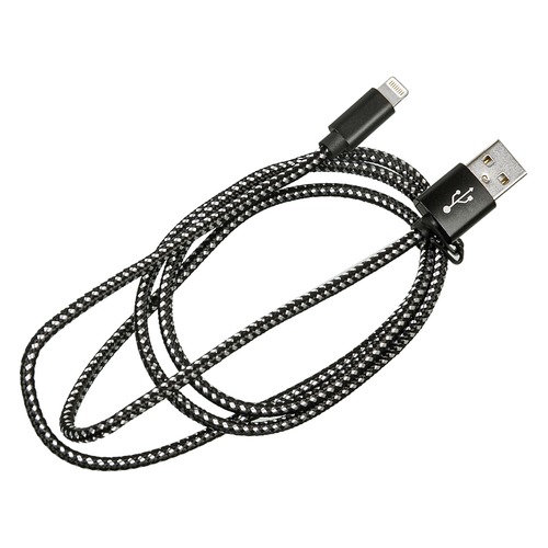 Кабель BURO Lightning (m), USB A(m), 1м, черный [bhp ret lght-b-br]