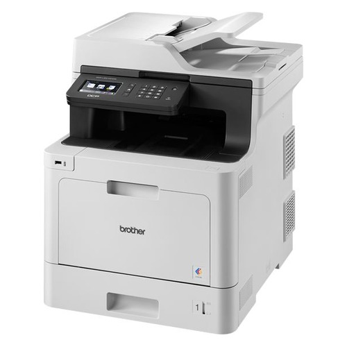 МФУ лазерный BROTHER DCP-L8410CDW, A4, цветной, лазерный, серый [dcpl8410cdwr1]