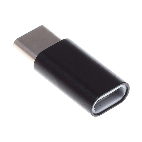 Переходник BURO USB Type-C (m), micro USB B (f), черный [bhp ret tpc-mcr]