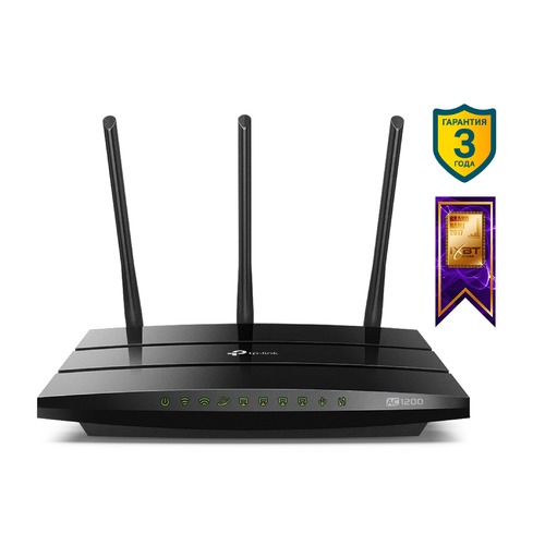 Беспроводной роутер TP-LINK Archer C1200, черный