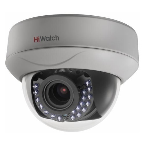 Камера видеонаблюдения HIKVISION HiWatch DS-T207, 1080p, 2.8 - 12 мм, белый